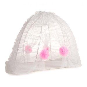 Fairy-Tale Bed Tent With Light-Up Beaded Chandelier